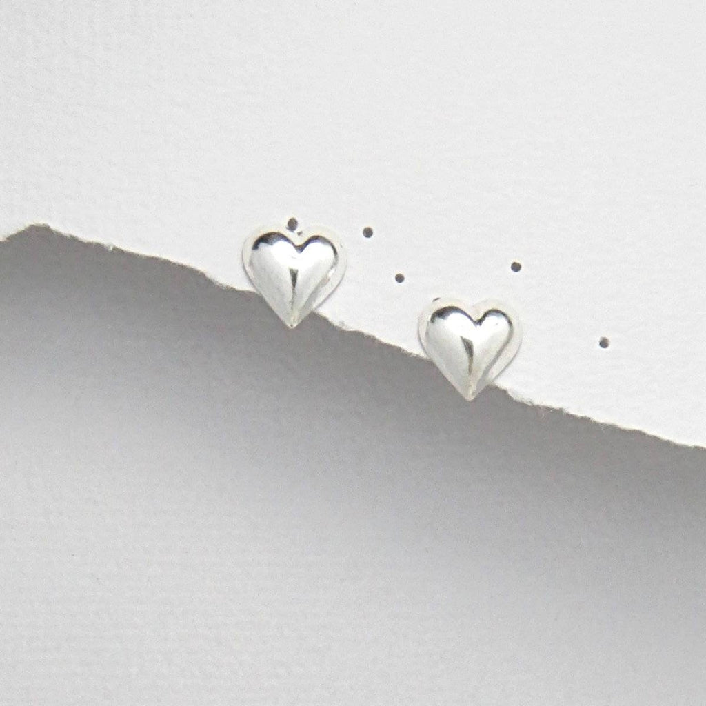 Childrens heart earrings hotsell