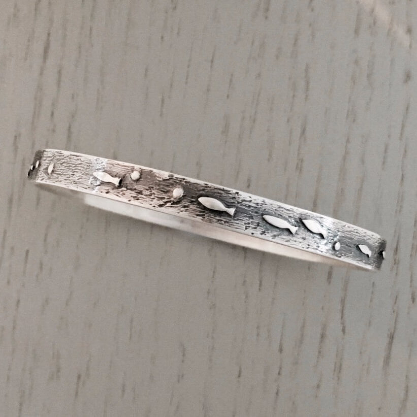 Silver Darlings Bangle - 16BA