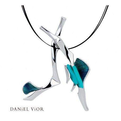 Daniel Vior Alula Imbricata Carnelian And Turkish Agate Necklace - 766080-Ogham Jewellery