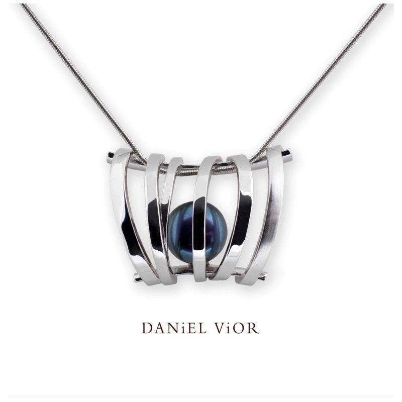 Daniel Vior Asir Coloured Pearl Necklace - 766291-Ogham Jewellery
