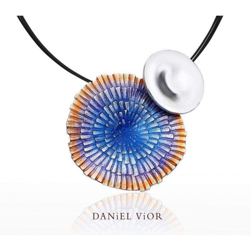 Daniel Vior Basia Solaris Enamelled Necklaces - 766104-Ogham Jewellery