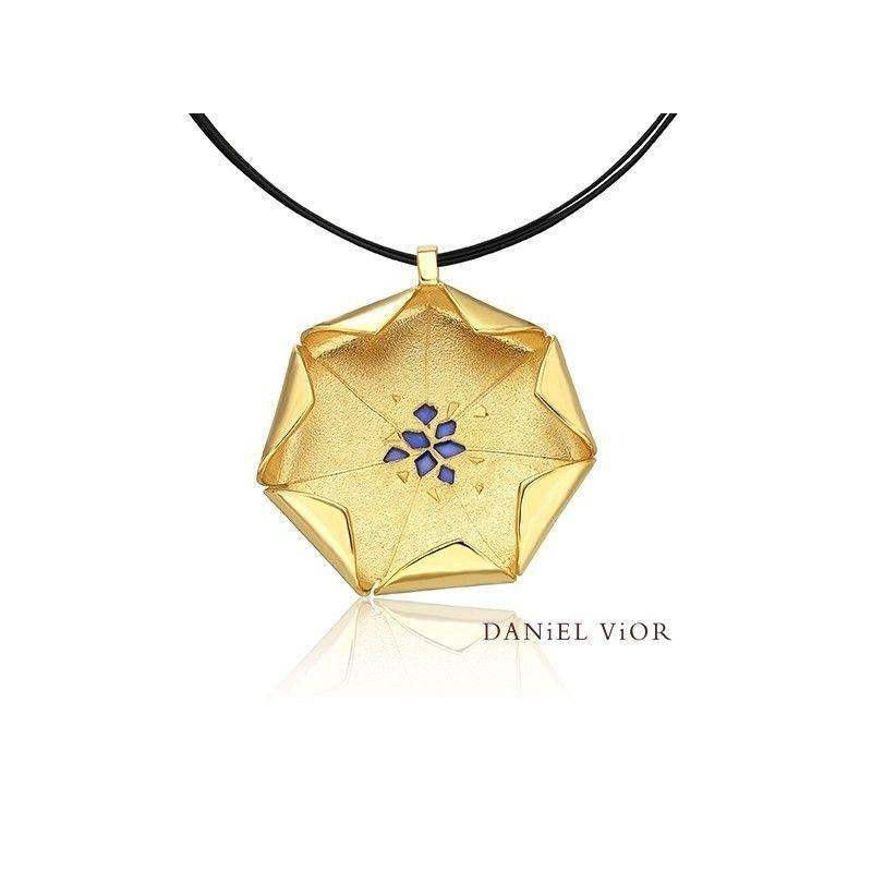 Daniel Vior Loto Enamel Necklaces - 766731-Ogham Jewellery