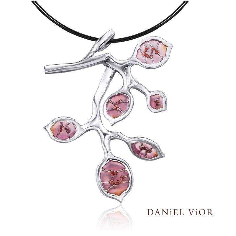 Daniel Vior Lunaria Enamel Necklaces - 766900-Ogham Jewellery