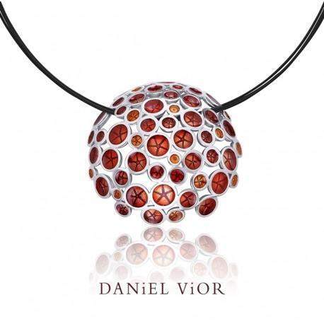 Daniel Vior Oantos Violet Enamel - 766800-Ogham Jewellery
