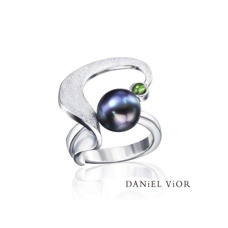 Daniel Vior Silver Designer Ring - Ancyla-Ogham Jewellery