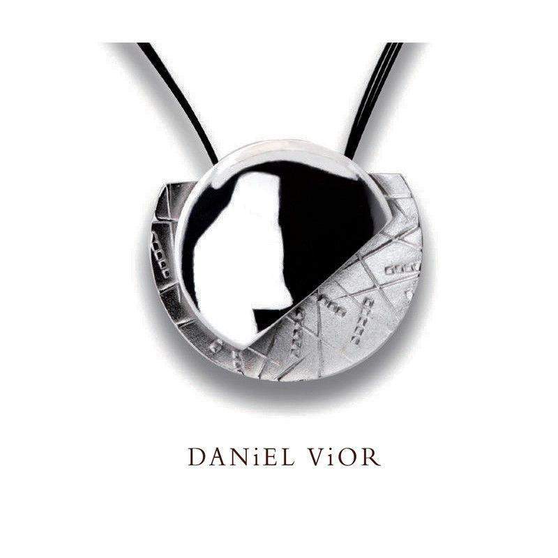 Daniel Vior Silver & Enamel Designer Necklace - Pecten-Ogham Jewellery