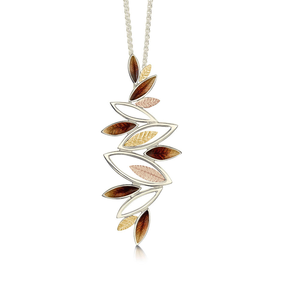 Seasons All Gold 18ct White, Yellow and Rose Gold Pendant - 18WYR-EPX265