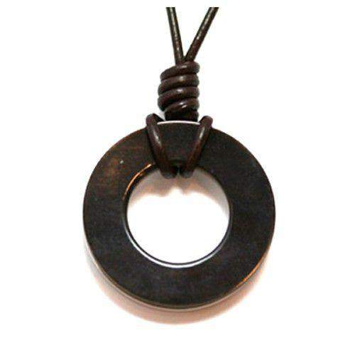 Dyberg Kern Circle Resin Pendant 14919-Ogham Jewellery