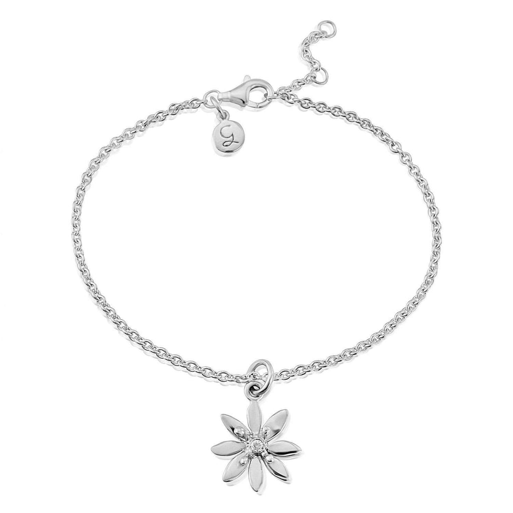 Glenna Sterling Silver Allium Bracelet-Ogham Jewellery