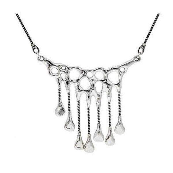 Hagit Gorali Silver Necklace -N125-Ogham Jewellery