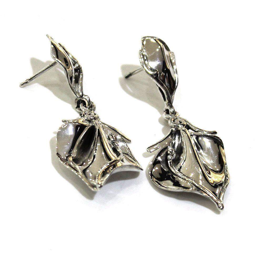 Hagit Gorali Sterling Silver Earrings 4910-Ogham Jewellery