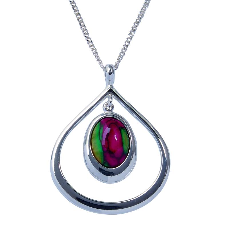 Hearther Open Tearlach Pendant - HP41-Ogham Jewellery