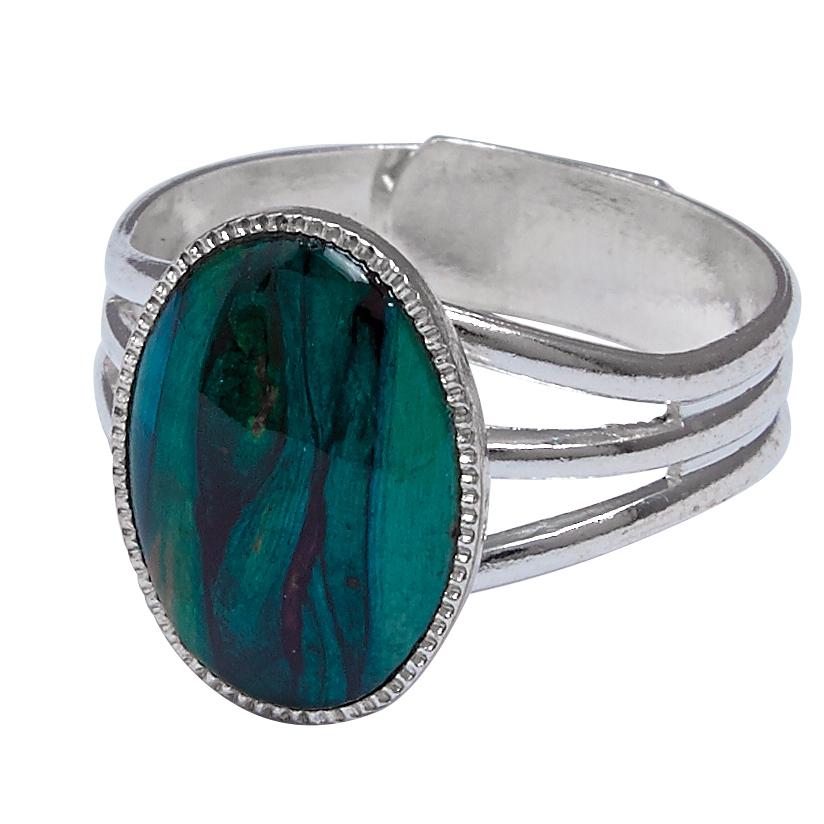 Heather Medium Oval Ring - HR2-Ogham Jewellery