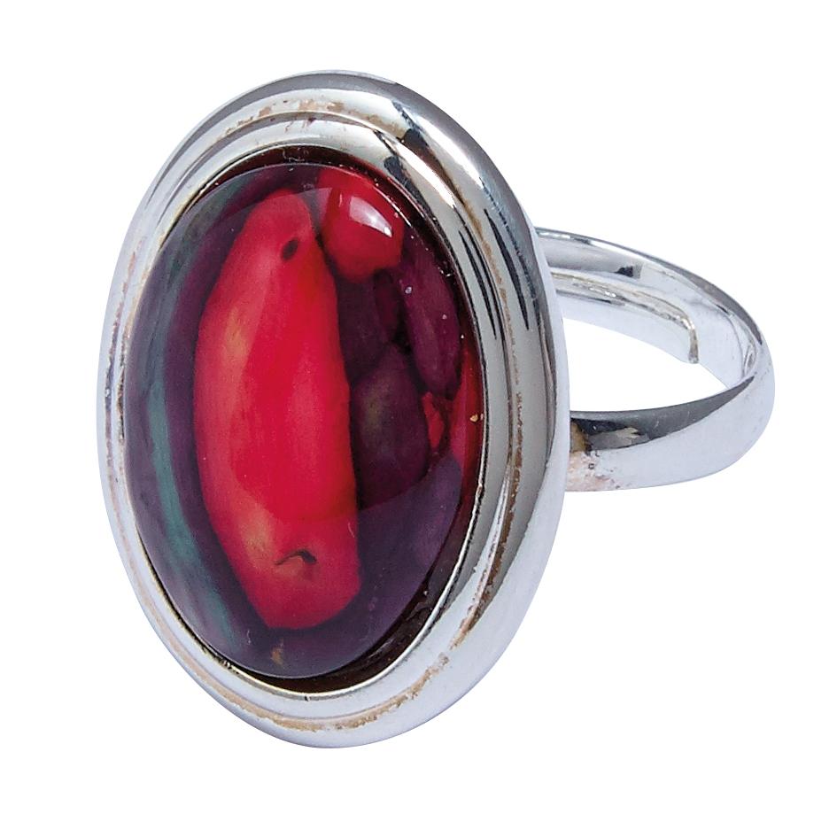 Heather Oval Ring - HR4-Ogham Jewellery