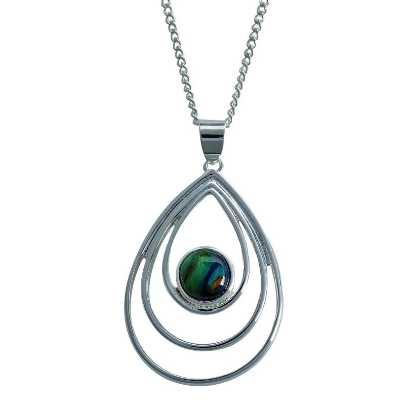 Heather Peacock Pendant - HP80-Ogham Jewellery