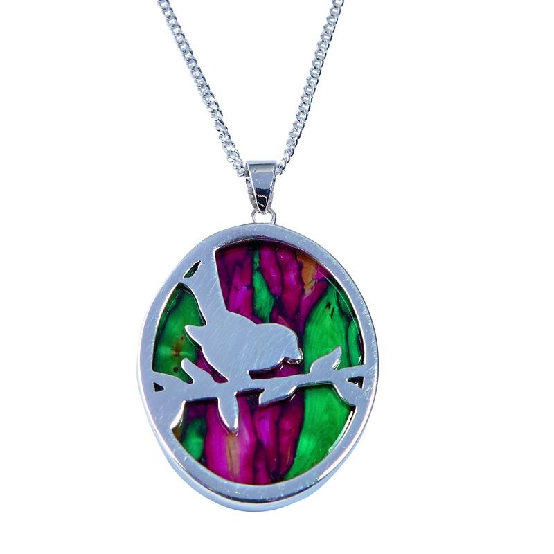 Heather Robin Pendant - HP90-Ogham Jewellery