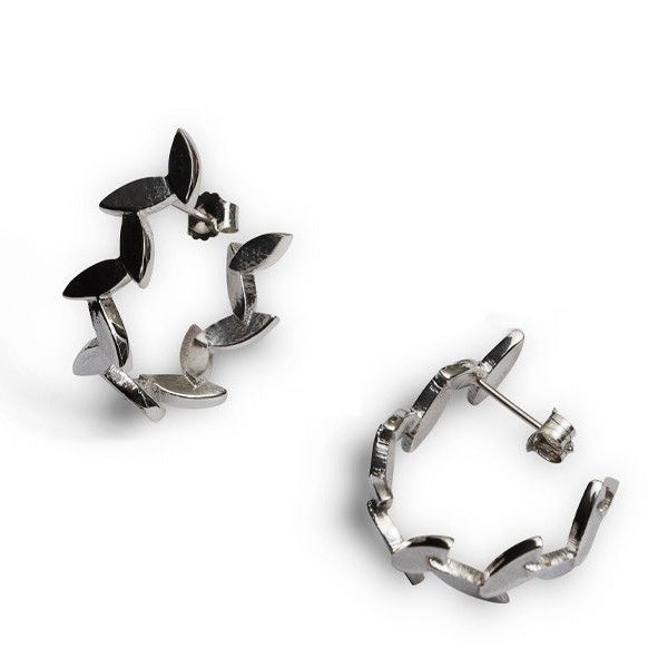 Grate Hoop Earrings - LAP047