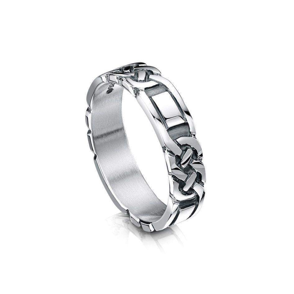 Lover's Knot Celtic Wedding Ring - GR25 - Various Metals-Ogham Jewellery