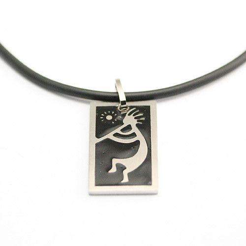 Men Stainless Steel Pendant-SP01003-Ogham Jewellery