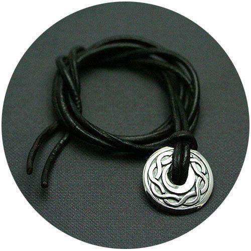 Mithril Silver Celtic Amulet - KNOT-1-Ogham Jewellery