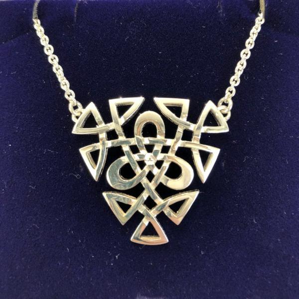 Mithril Silver Celtic Necklace C24-Ogham Jewellery