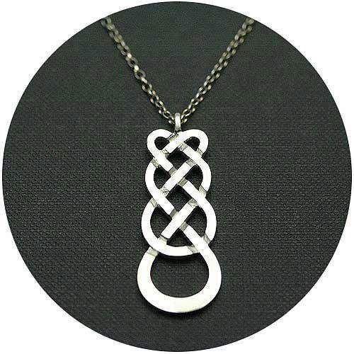Mithril Silver Celtic Necklace C31-Ogham Jewellery