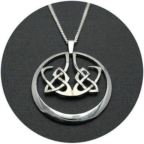 Mithril Silver Celtic Necklace N3-Ogham Jewellery