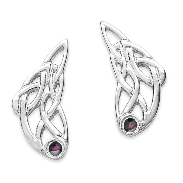 Seil Celtic Enamelled Earrings - NO343