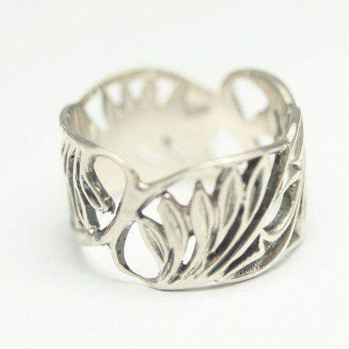Nurit Levak Designer Flower Ring-R11-Ogham Jewellery