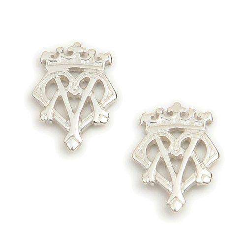 Ortak Silver Luckenbooth Earrings - E503-Ogham Jewellery