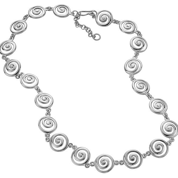 Eorsaby Celtic Art Full Celtic Swirl Necklet - P074