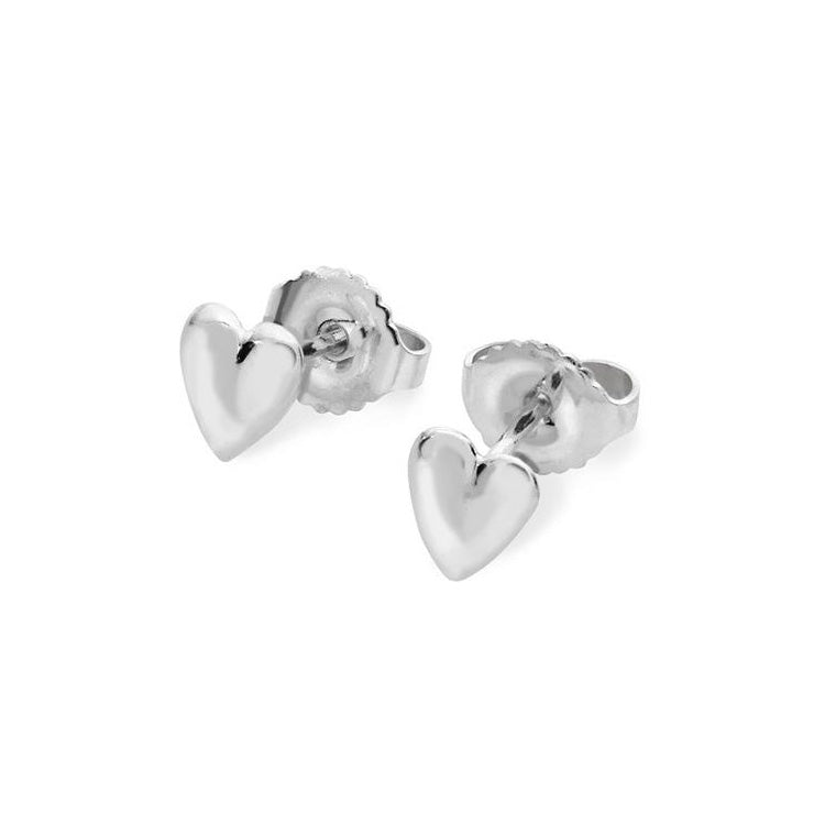 Peedie Folk Heart Stud Earrings - 14108 Aurora