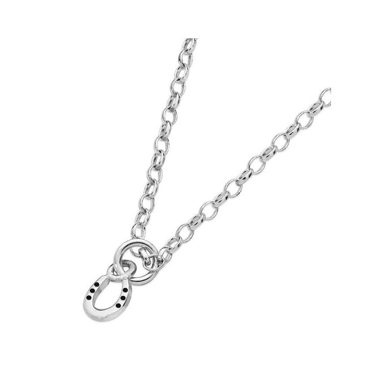 Peedie Folk Sterling Silver Horseshoe Pendant - 12110 Aurora