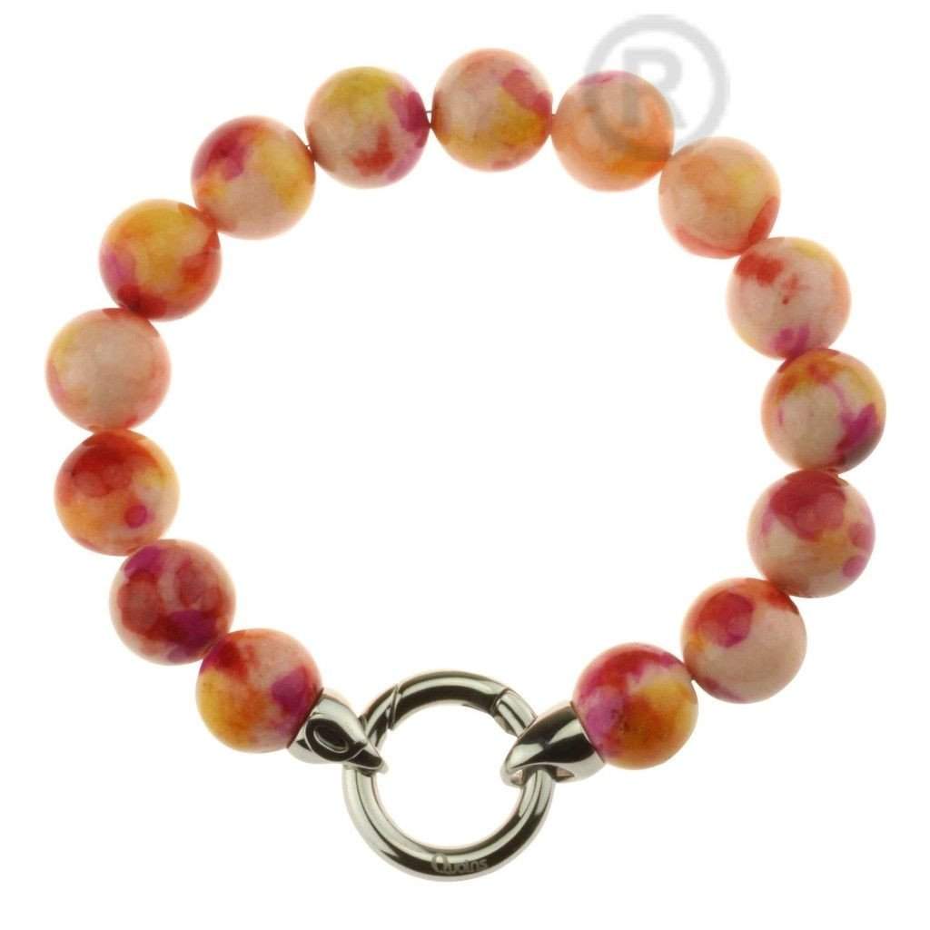Quoins Rainbow Jade Bracelet-Ogham Jewellery