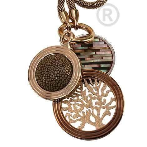 Quoins Tree Of Life Coin Large - QMOV04L-Ogham Jewellery