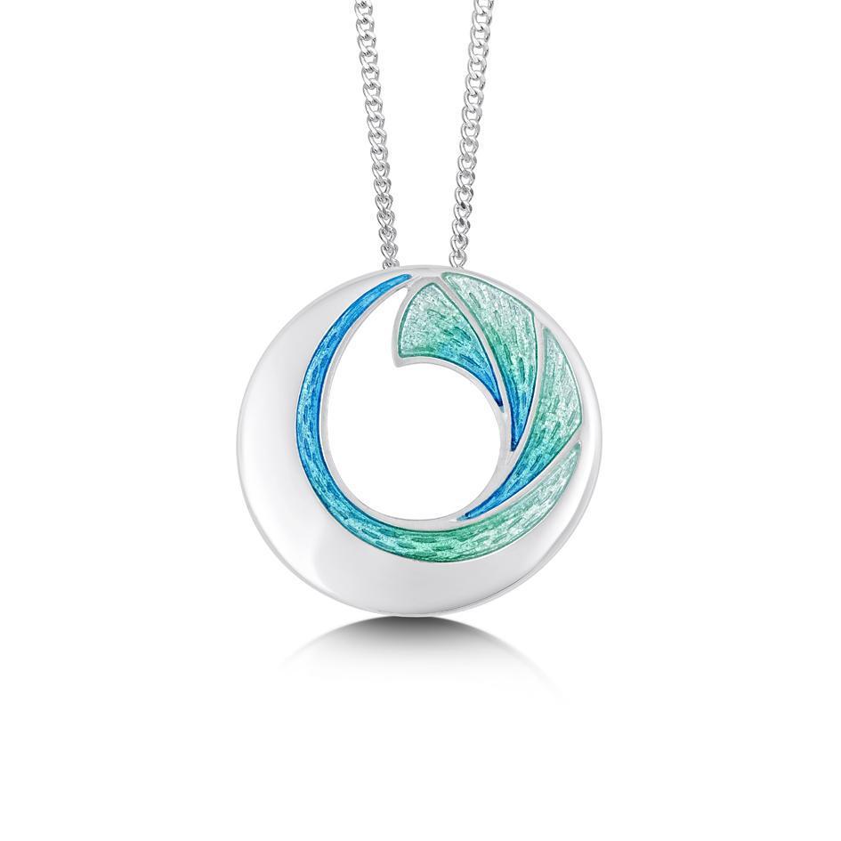 Sheila Fleet Atlantic Breaker Pendant - EPXV1-Ogham Jewellery