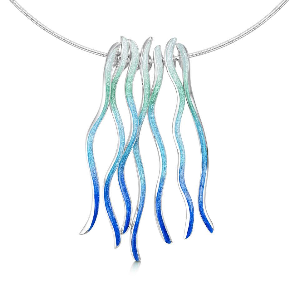 Sheila Fleet Atlantic Swell Necklace - ENXXX170-Ogham Jewellery