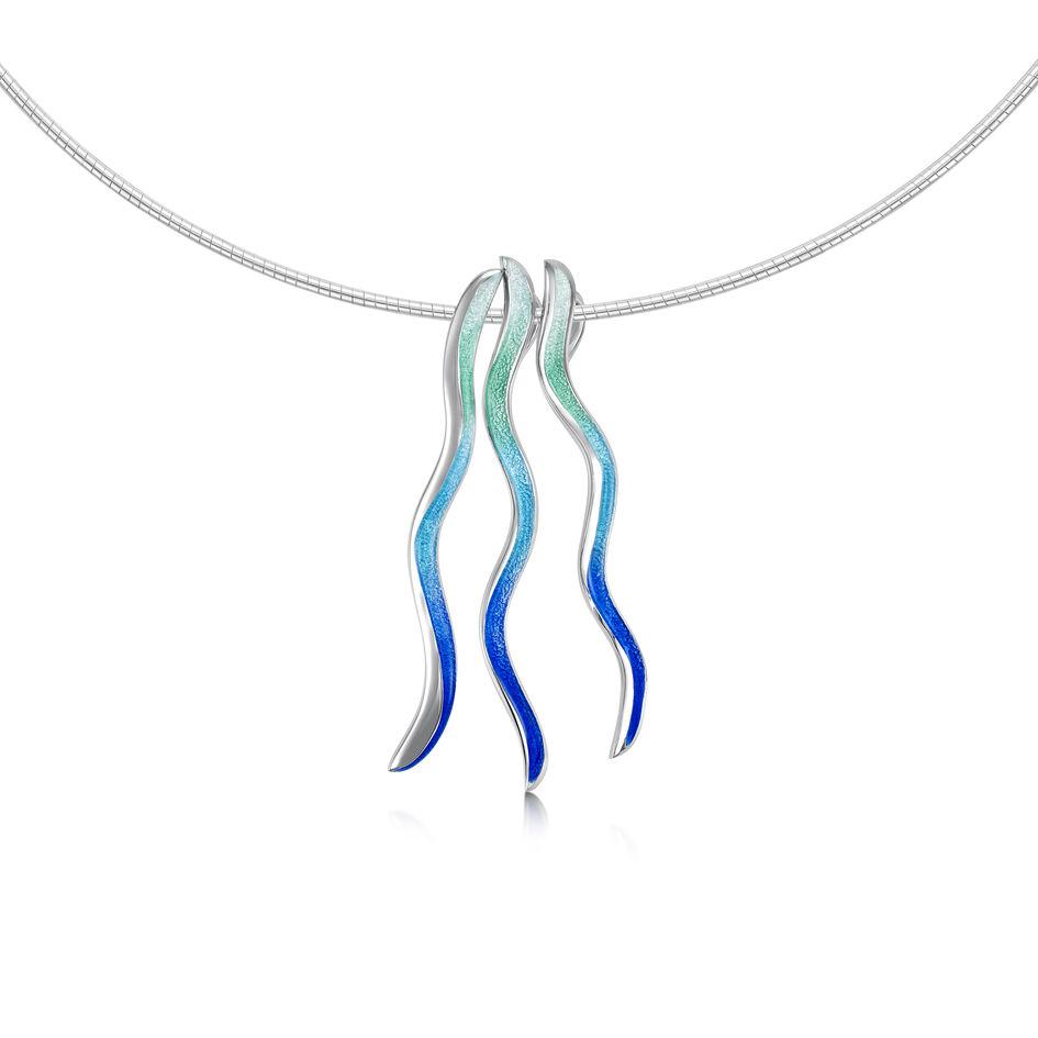 Sheila Fleet Atlantic Swell Necklet - ENX171-Ogham Jewellery