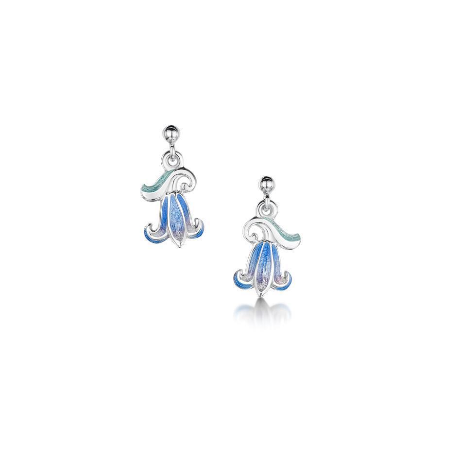 Sheila Fleet Bluebell Earrings - EEX241-Ogham Jewellery