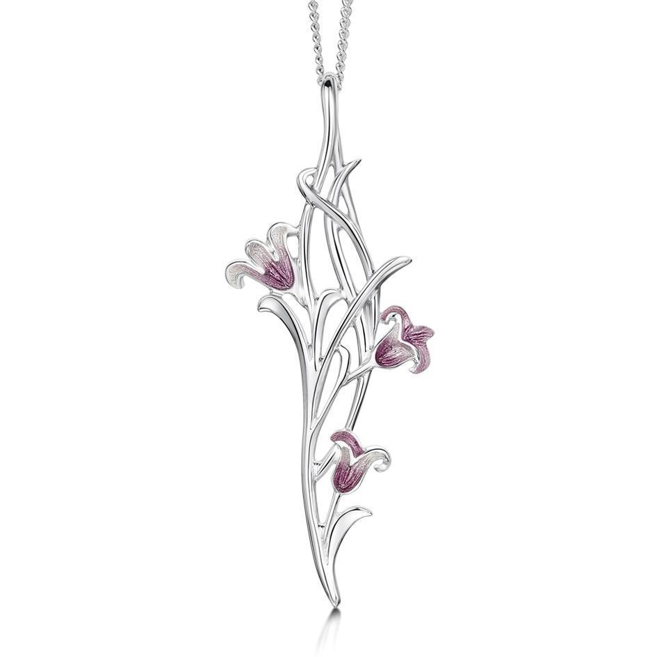 Sheila Fleet Bluebell Pendant - EP242-Ogham Jewellery