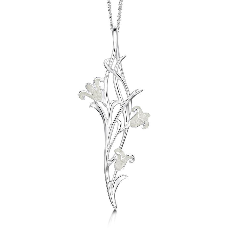 Sheila Fleet Bluebell Pendant - EP242-Ogham Jewellery