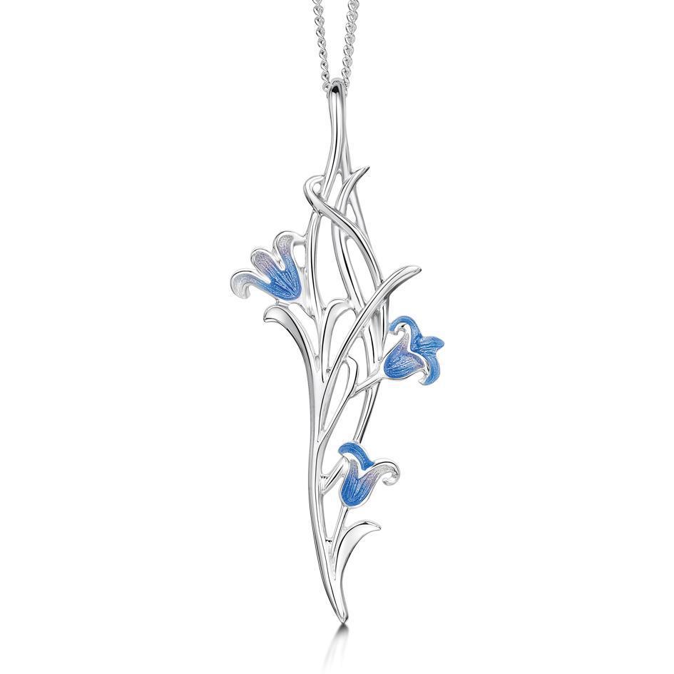 Sheila Fleet Bluebell Pendant - EP242-Ogham Jewellery