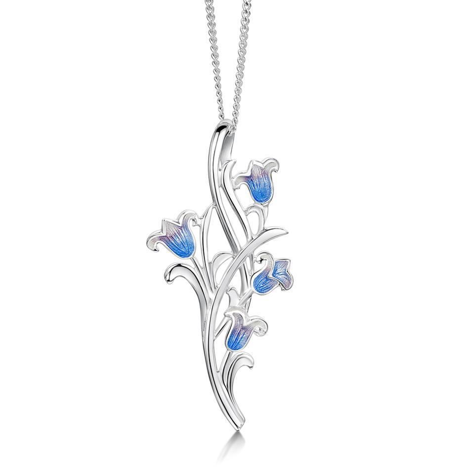 Sheila Fleet Bluebell Pendant - EPX242-Ogham Jewellery