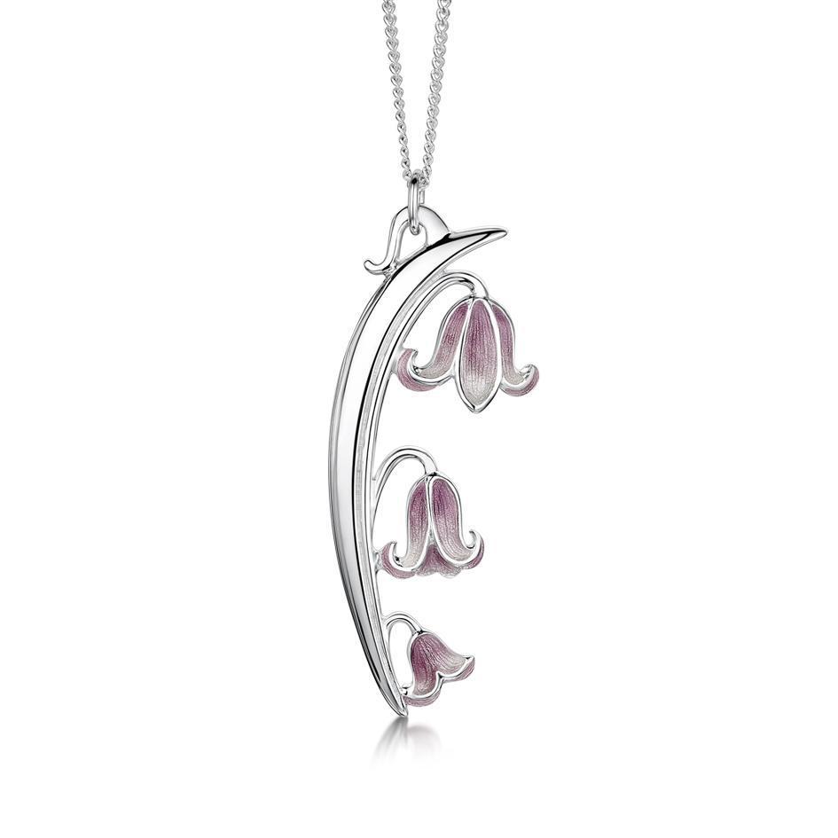 Sheila Fleet Bluebell Pendant - EPX243-Ogham Jewellery