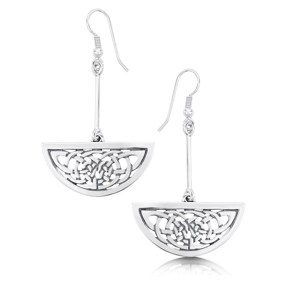 Sheila Fleet Book of Kells Celtic Earrings - E019-Ogham Jewellery