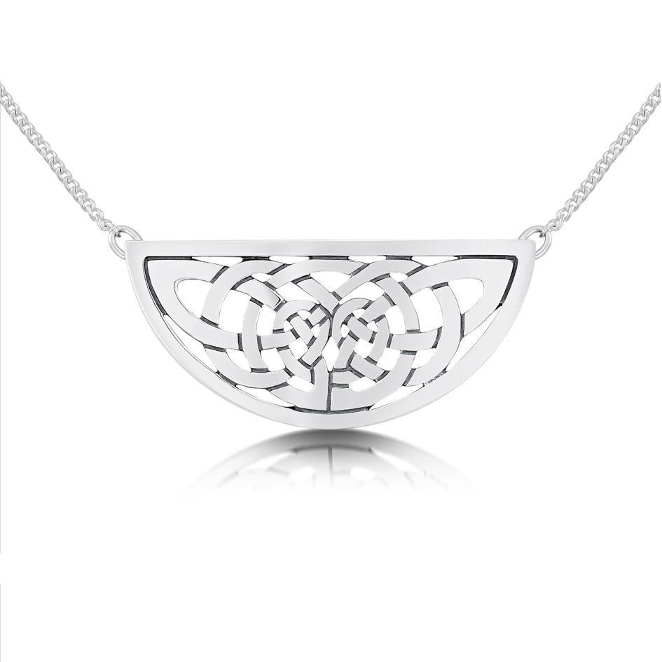 Sheila Fleet Book of Kells Celtic Necklace - NX19-Ogham Jewellery