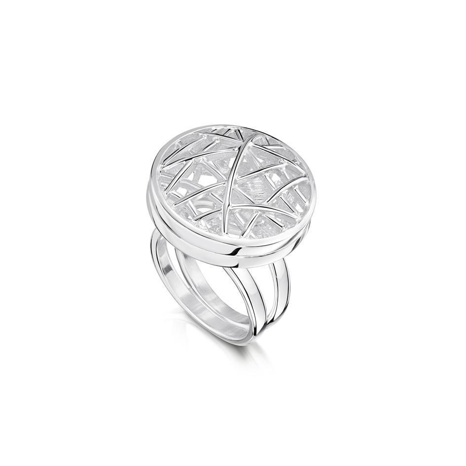 Sheila Fleet Creel Ring - R209-Ogham Jewellery