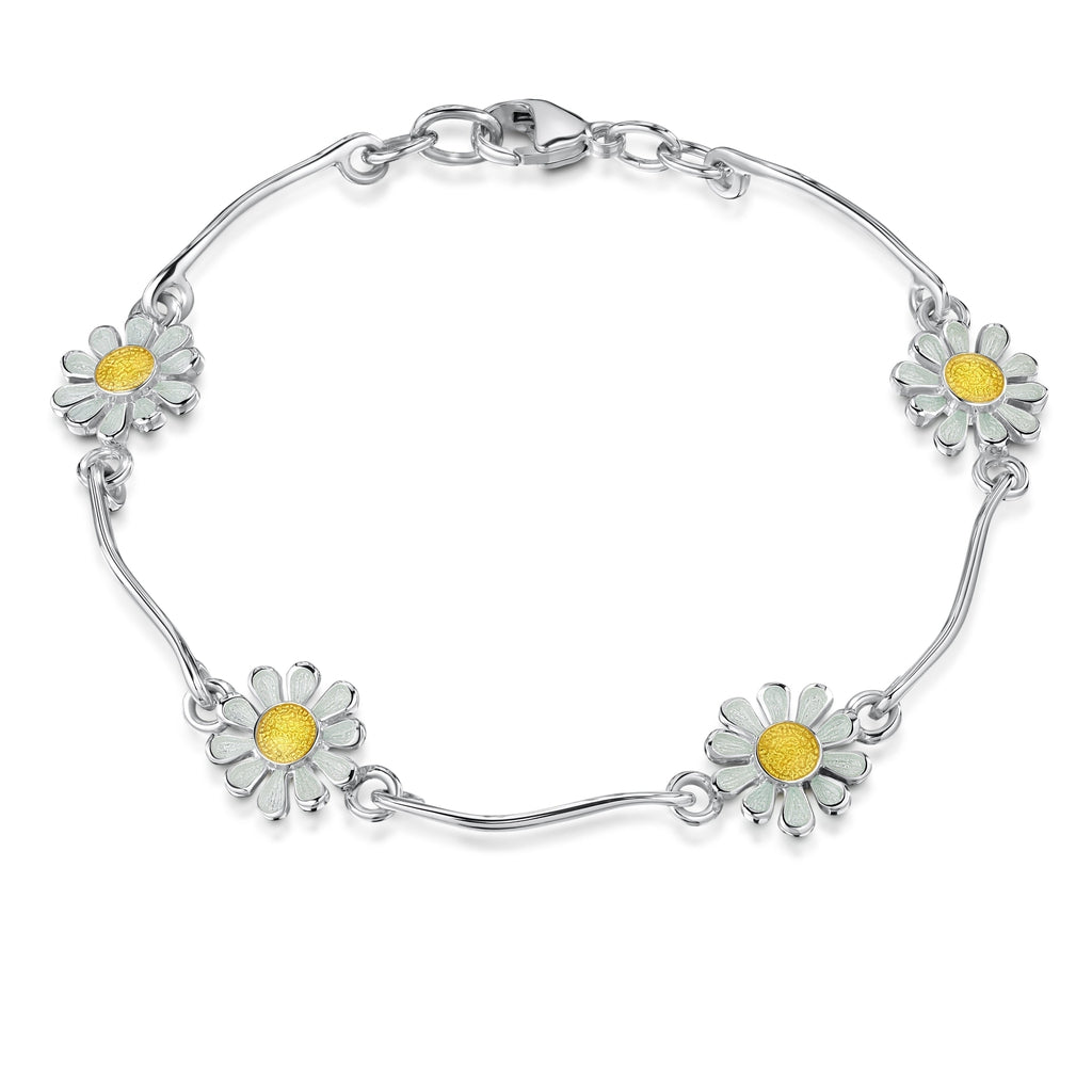 Sheila Fleet Daisies at Dawn Bracelet - EBLX234-Ogham Jewellery