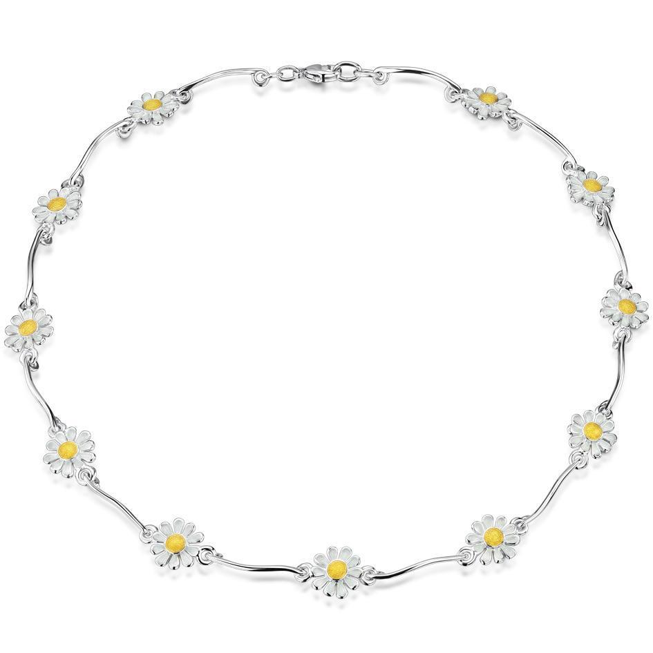 Sheila Fleet Daisies at Dawn Necklace - EN234-Ogham Jewellery