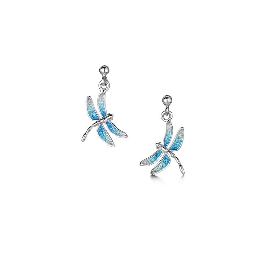 Sheila Fleet Dragonfly Earrings - EE240-Ogham Jewellery